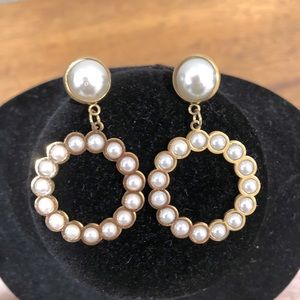 Stainless Steel Pearl earrings